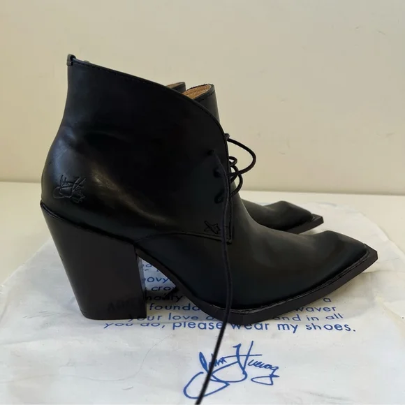 John Fluevog SWORDFISH HI SURREALIST PIZZA Size 7 - Picture 6 of 13